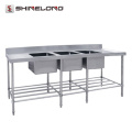 Preço barato Kitchen Stainless Steel 201/304 pia de cozinha pequena